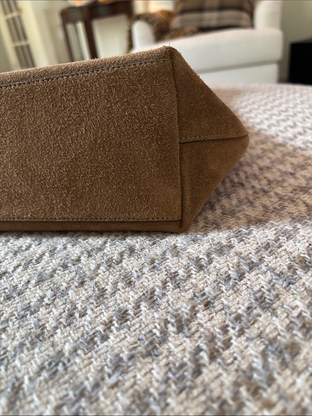 Beautiful Coach suede Brooklyn Shoulder bag 39 - Picture 4 of 6
